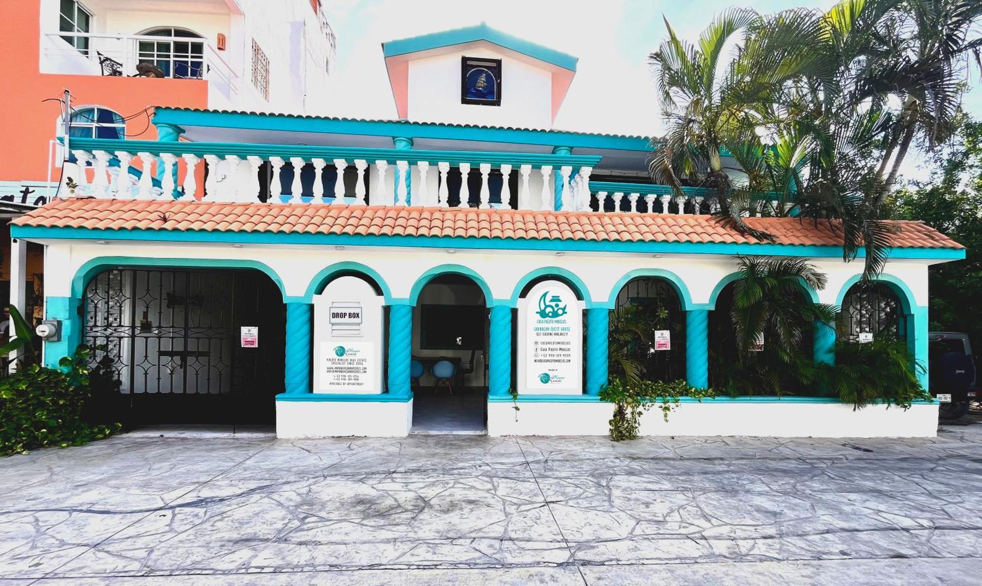 Casa Puerto Morelos Bagian luar foto